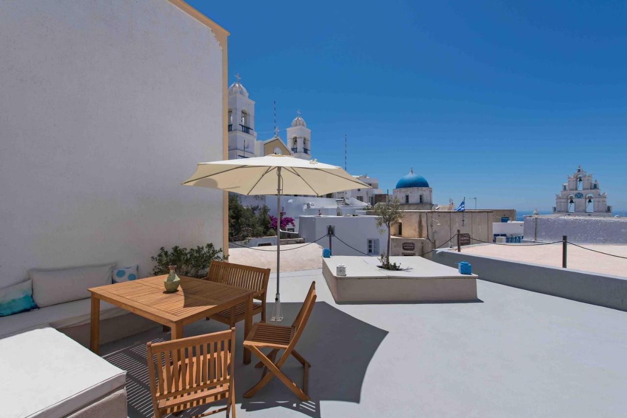 Sandandstone Villa Santorini Megalochori  Exteriér fotografie
