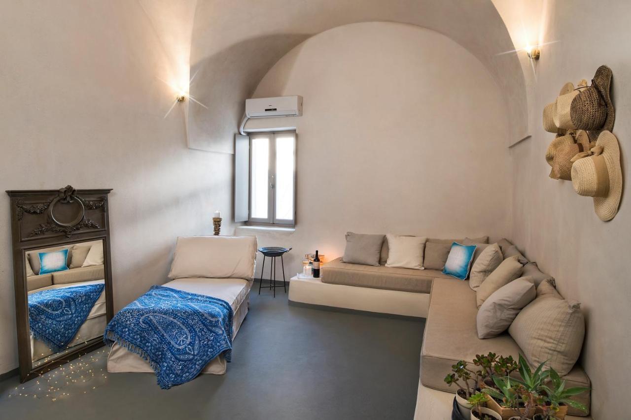 Sandandstone Villa Santorini Megalochori  Exteriér fotografie