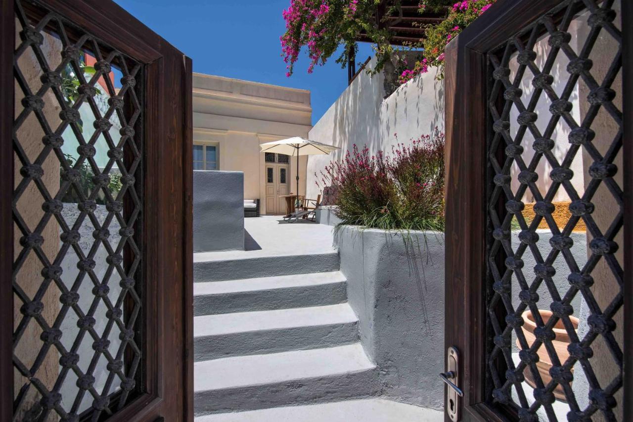 Sandandstone Villa Santorini Megalochori  Exteriér fotografie