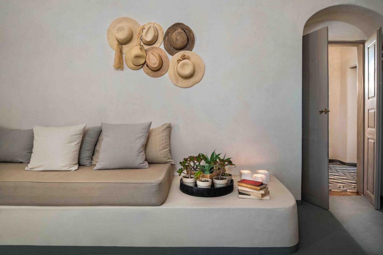 Sandandstone Villa Santorini Megalochori  Exteriér fotografie
