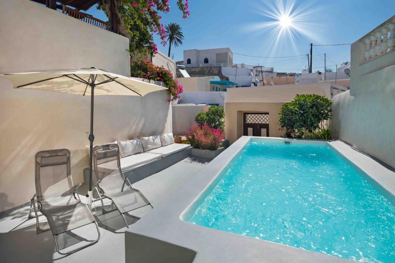 Sandandstone Villa Santorini Megalochori  Exteriér fotografie